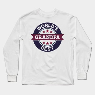 World's Best Grandpa Long Sleeve T-Shirt